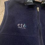 Patagonia Vintage women’s navy blue fleece vest Photo 3