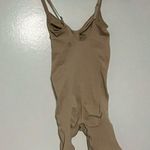 SKIMS NWOT Seamless Sculpt Mid‑Thigh Bodysuit – Desert Size XL, Adjustable Straps Photo 2