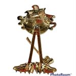 Pacific&Co Vintage American Jewelry  articulated golfer brooch Photo 3
