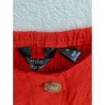 Mlle Gabrielle  Dress Red Sundress Button Down Boho Flowy Size XL Photo 1