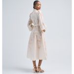 Zimmermann  Crush Buttoned Belted Linen Midi Dress Ciara Floral US 8 NWT Photo 1