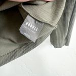 Nobull | Waffle Knit Mock Neck Long Sleeve in Green size XS Photo 6