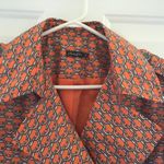 J. McLaughlin  POLYESTER CHAINLINK TRENCH COAT. 4 Photo 7
