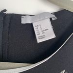 H&M Black Grey Laser Floral Cutout Bodycon Dress S Photo 4