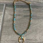 Ethika  blue gold necklace Photo 0