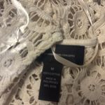 INC international concepts sweater ivory cream crochet tank‎ top women’s size M Black Size M Photo 3