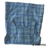Fargo Clothing Supply Company Wool Jumper Large Blue Plaid Sleeveless D… Size undefined Photo 7