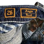 Rock Revival Jeans Women's Embellished Pockets Dark Wash Denim Skinny Jeans Photo 8