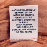 Philosophy Gathered Halterneck Peplum Top Terracotta Size Small Photo 4