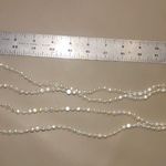 Blue Nile Freshwater Pearl Strand Necklace 52 Inches Extra Long Vintage Knotted White Photo 8