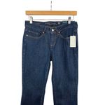 Faded Glory  Womens Midrise Bootcut Jeans Size 4 Dark Blue Denim Slim Fit Photo 1