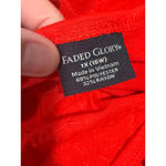 Faded Glory  Women's Red Sequined Blouse Top 3/4 Sleeve Size 1X 16W Photo 8