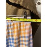 NWOT Peter Alexander Woman’s Checkered Long Sleeve Pajama Set Size Large Blue Photo 7