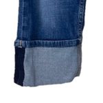 Banana Republic Jeans Cuffed Crop Straight Leg Mid Rise Dark Wash Women’s Size 4 Photo 5