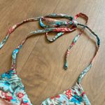 American Eagle NWT  AE  Floral Print  Halter Crop Top Photo 5