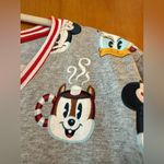 Disney  Pajama Top Shirt Holiday Christmas Desserts Mickey Minnie Mouse NWT XL Photo 7