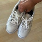 Reebok  Classic White Athletic Shoes steel toe Size W8/M6 Photo 5