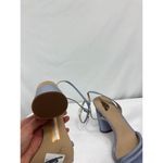 Sam Edelman Kia Block Heel Sandal Blue Size 8.5 Photo 4