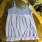 Lululemon Women’s  Lilac purple Charcoal gray workout tank top size 10 EUC Photo 3