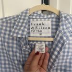 Frank & Eileen  Barry Blue White Gingham Button Down Photo 1