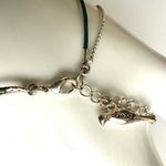 Chloe + Isabel  green and silver tone double strand bracelet Photo 3