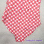 ONIA NEW Raquel Barbiecore pink gingham check raquel one piece swimsuit, size S Photo 16