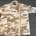 Derek Heart Women's Camo Pullover Hoodie Beige Brown - Size Small Photo 6
