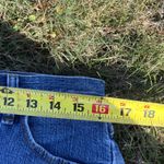 Wrangler Blues Denim Jean Shorts Women's Size 12 High Waist Classic Hem Blue Photo 3