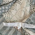 ZARA Limited Edition Patchwork Crochet Midi Kimono Boho Photo 7