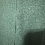 Vintage Portrait 100% Wool Coat Forest Green Sz 14 Petite Long belted FLAWS Photo 9