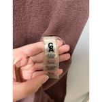 Good American  Ribbed Bodysuit Size 4 Body Contour Brown Stretch Comfy Photo 4