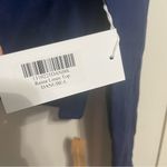 Reformation π NWT Raina Navy Linen Top Photo 4