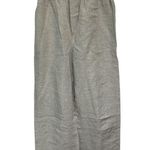 Reformation 100% Linen Pants Women’s Sz 0 Beige Elastic Waist Straight Leg NWOT Photo 0