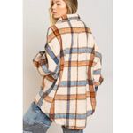 POL Oversized Flannel Shacket Photo 5