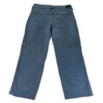 Hollister Y2K Low-rise Baggie Jeans Raw Hem Women's Size 14 Stretch Wide Leg Photo 1