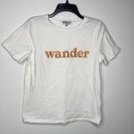 Polagram Polygram Wander tee white‎ floral size medium Photo 0