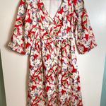 Tyler Boa #435  Sabrina Midi Floral Dress Size S Photo 2