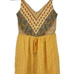 Xhilaration Yellow Multi Color Floral Romper Small Photo 0