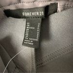 Forever 21 Faux Leather High Waisted Flare Shorts Gray Trendy Streetwear Small Photo 4