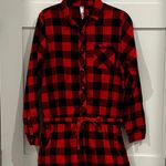 Xhilaration Buffalo Check Sleep Romper Photo 0