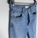 AGOLDE  Sz 29  Riley High Rise Straight Crop Jeans in Volt Photo 12
