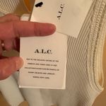 A.L.C. NWT  Elliott Crochet-Trimmed Knit Tank in White Photo 7