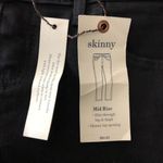 Simply Vera Wang Womens Jeans Skinny Mid Rise Stretch Black Size 0 Photo 3