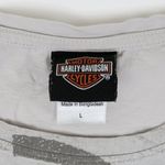 Harley Davidson Y2K 2016  Gold Stud Logo Shirt Photo 7