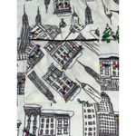 Aerie  Holiday City Boyfriend Flannel Pajama Top Button Up Sleepwear, Size Large Photo 7