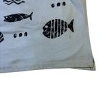 Arli Womens Blue Fish Seashells Print Maxi Dress M Puerto Vallarta Mexico Size M Photo 11