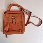 Fossil  Orange Leather Crossbody Bag Photo 0