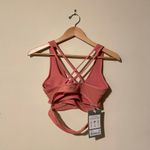 Lorna Jane  Wrap Yoga Bra in Quartz Pink Photo 1
