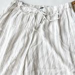 American Eagle AE Outfitters Striped Wide Leg Eyelet Cropped Pants Photo 2