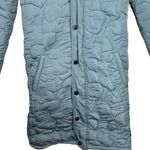 The Hideout Clothing Black/Light Blue Reversible Puffer Jacket Size Small Black Photo 6